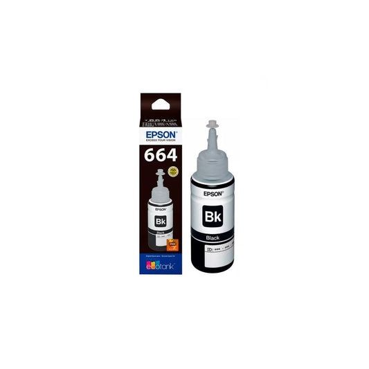 Botella Epson 664 Negro Original