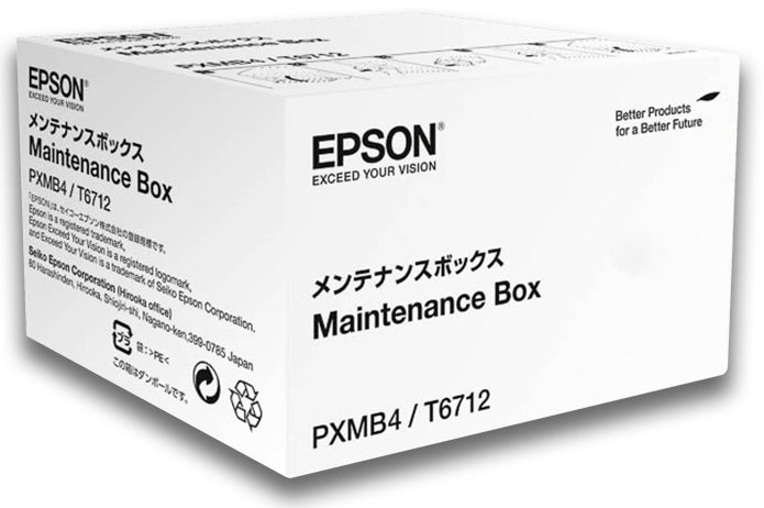Empaque caja de mantenimiento Epson T6712 PXMB4 original