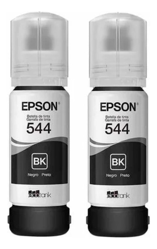 Pack 2 Tintas Epson 544 Negro Original Epson