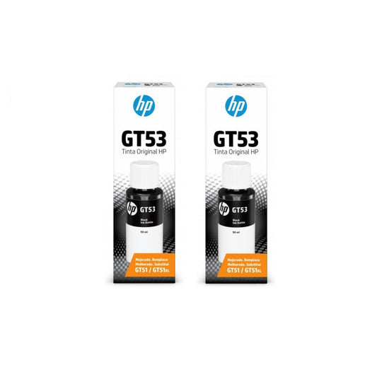 Pack 2 Tintas Hp GT53 Negro Original-HP-tintas-para-impresora-en-santiago