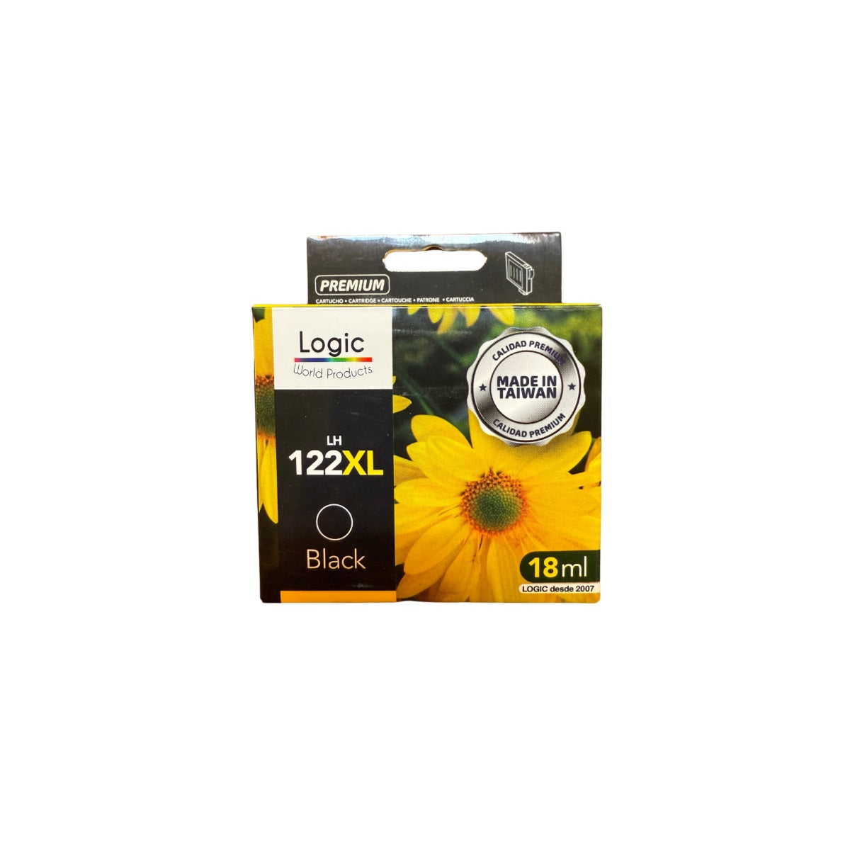 Pack Tintas Compatible para 122XL Negro/Tricolor