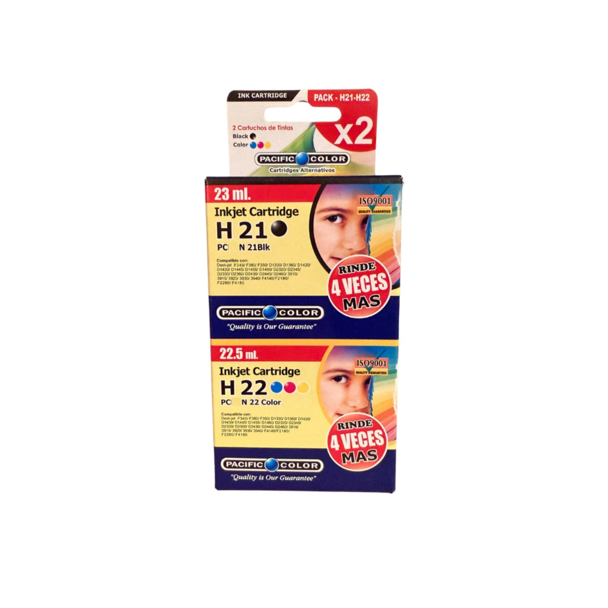 Pack Tintas Compatible para 21XL-22XL F380 D1460 F2180