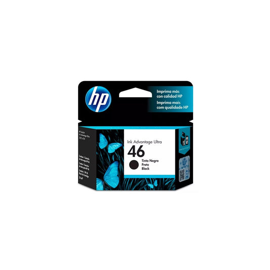 Cartucho hp 46 Negro Original 2529/4729/5738/5739-HP-tintas-para-impresora-en-santiago