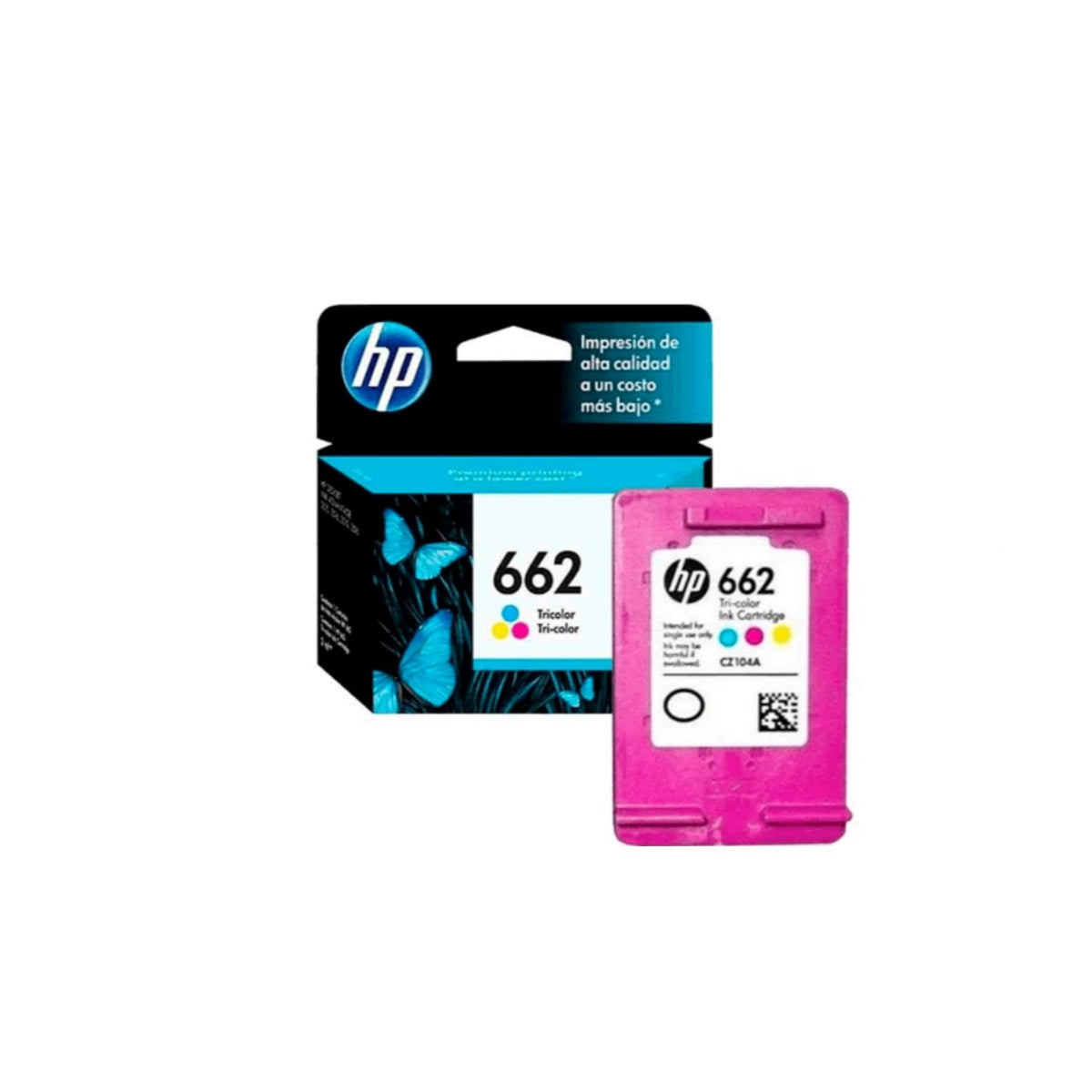 Cartucho hp 662 Tricolor Original