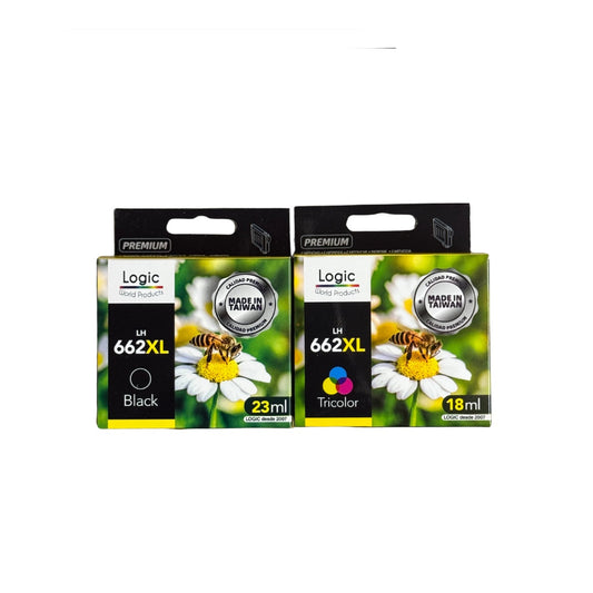 Pack Tintas Compatible para 662XL Negro / Tricolor 1015/1515
