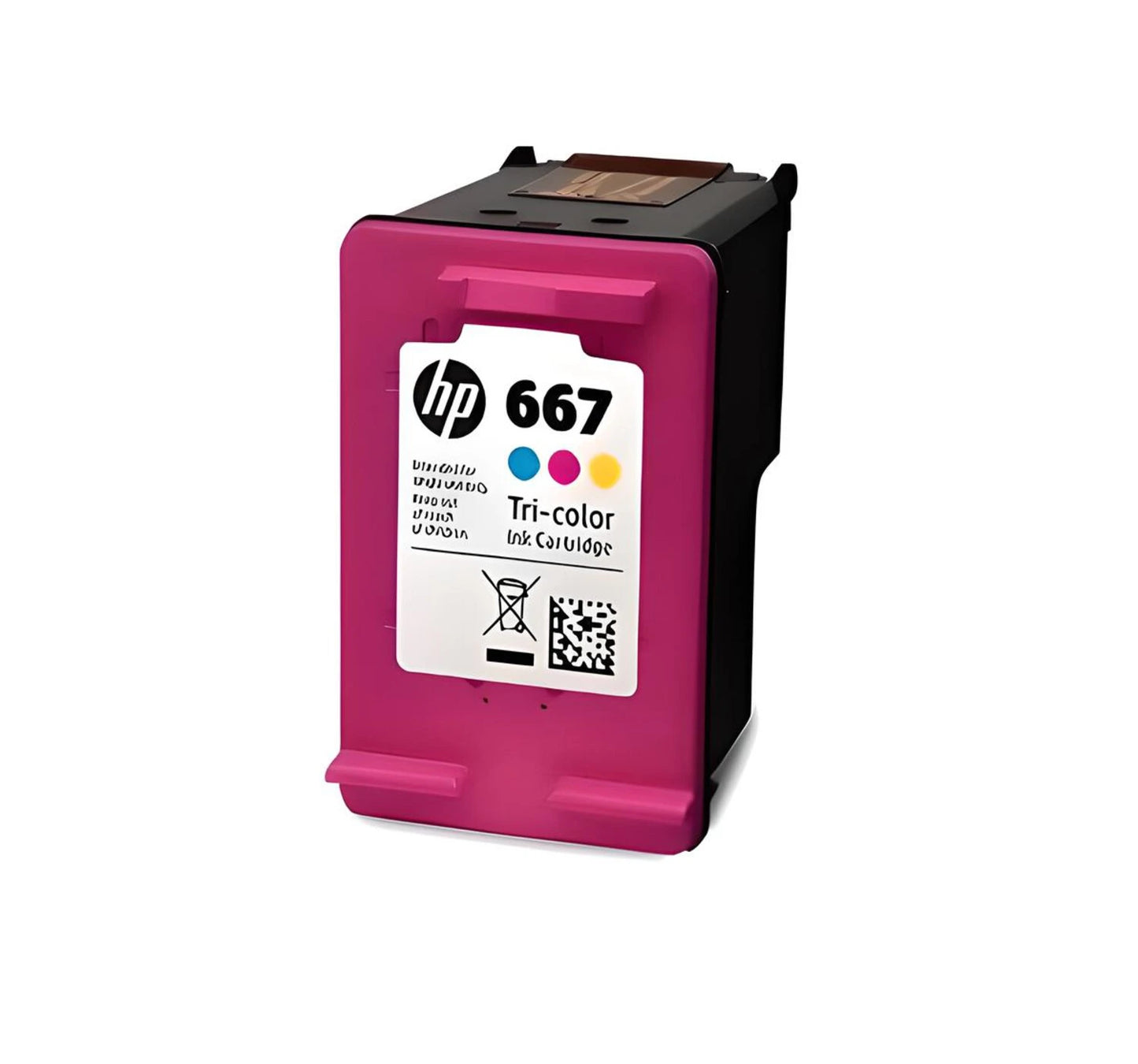 Cartucho de Tinta HP 667 Tricolor Original