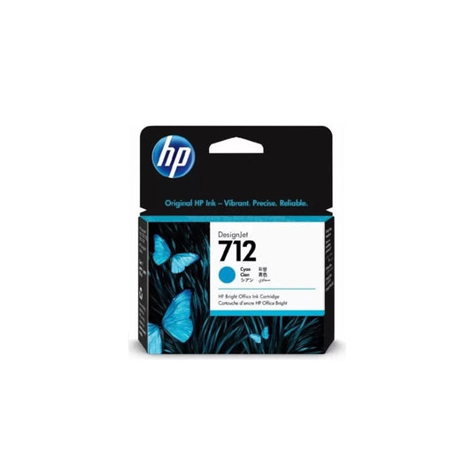 Cartucho hp 712 Cyan Original T210 T230 T250 T630 T650-HP-tintas-para-impresora-en-santiago