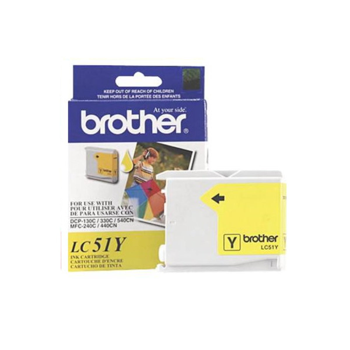 Cartucho Brother LC51 Yellow Original