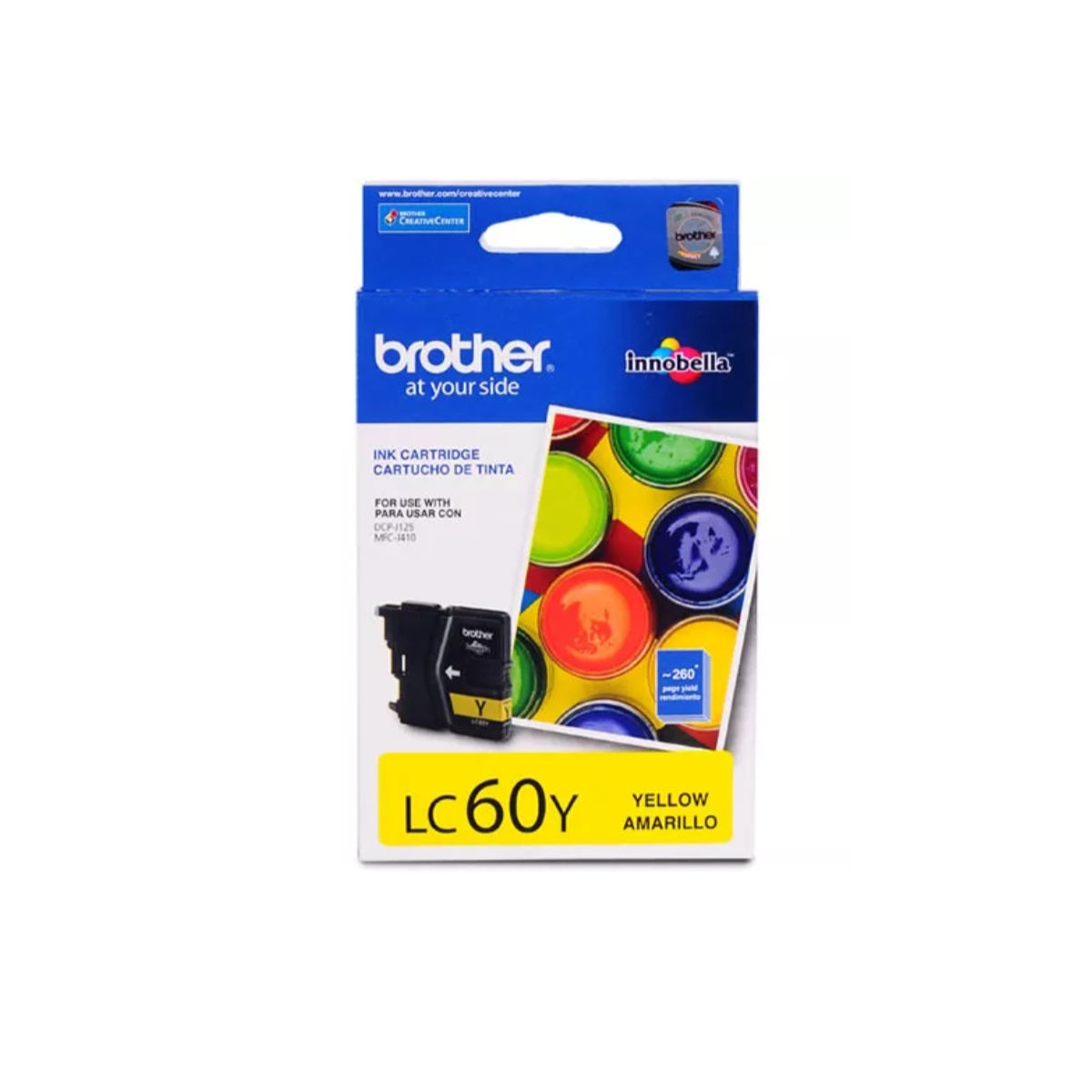 Cartucho Brother LC60 Yellow Original