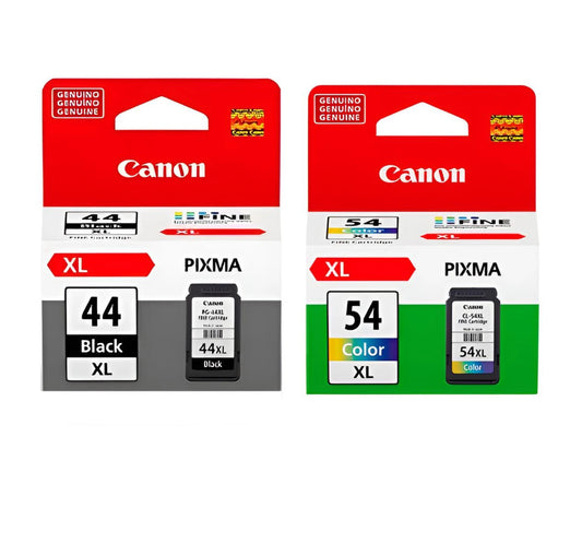 Pack Cartuchos de Tinta Canon PG-44XL/CL-54XL Original