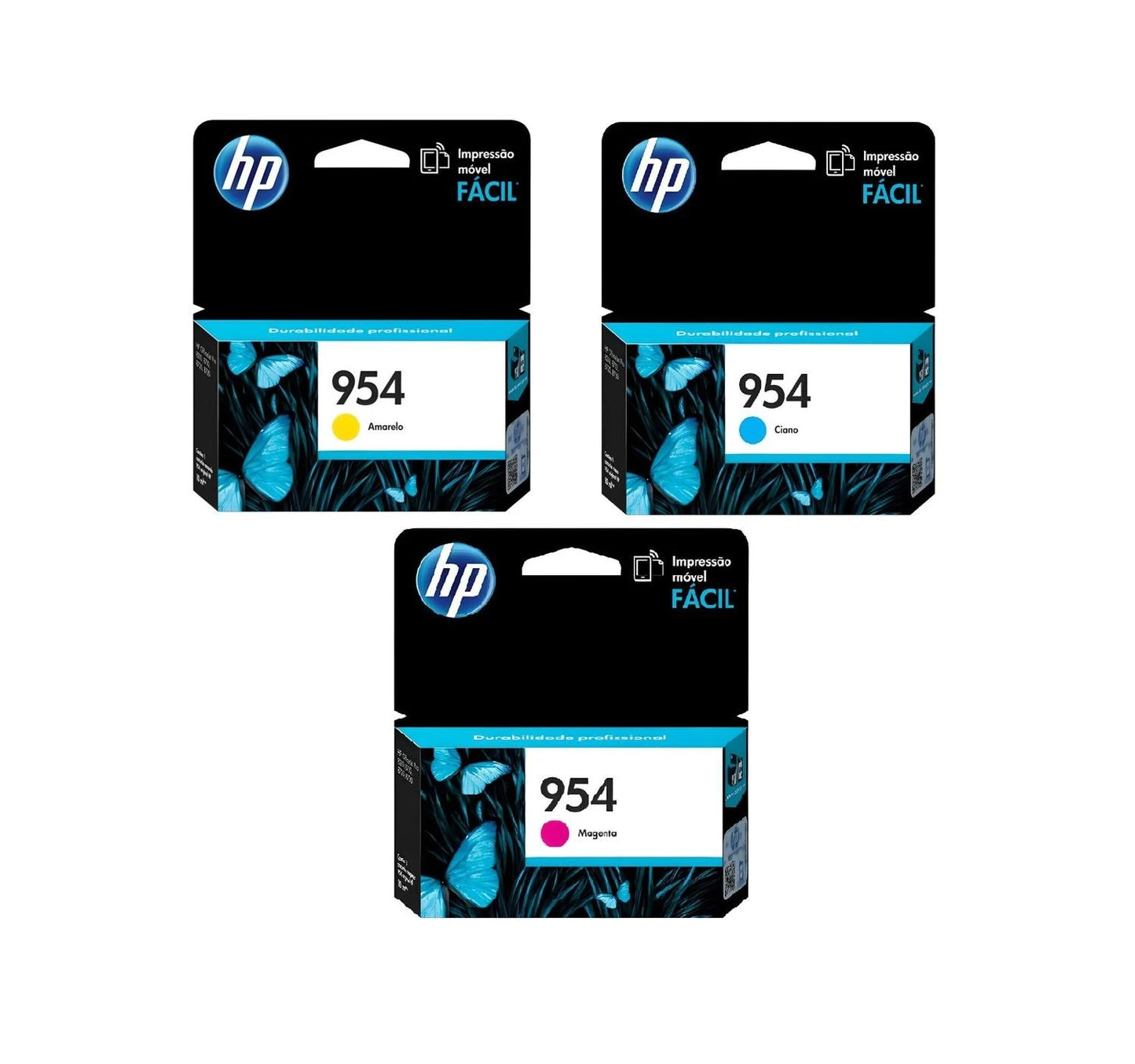 Pack Cartuchos de Tinta HP 954 Original – Cian, Magenta y Amarillo