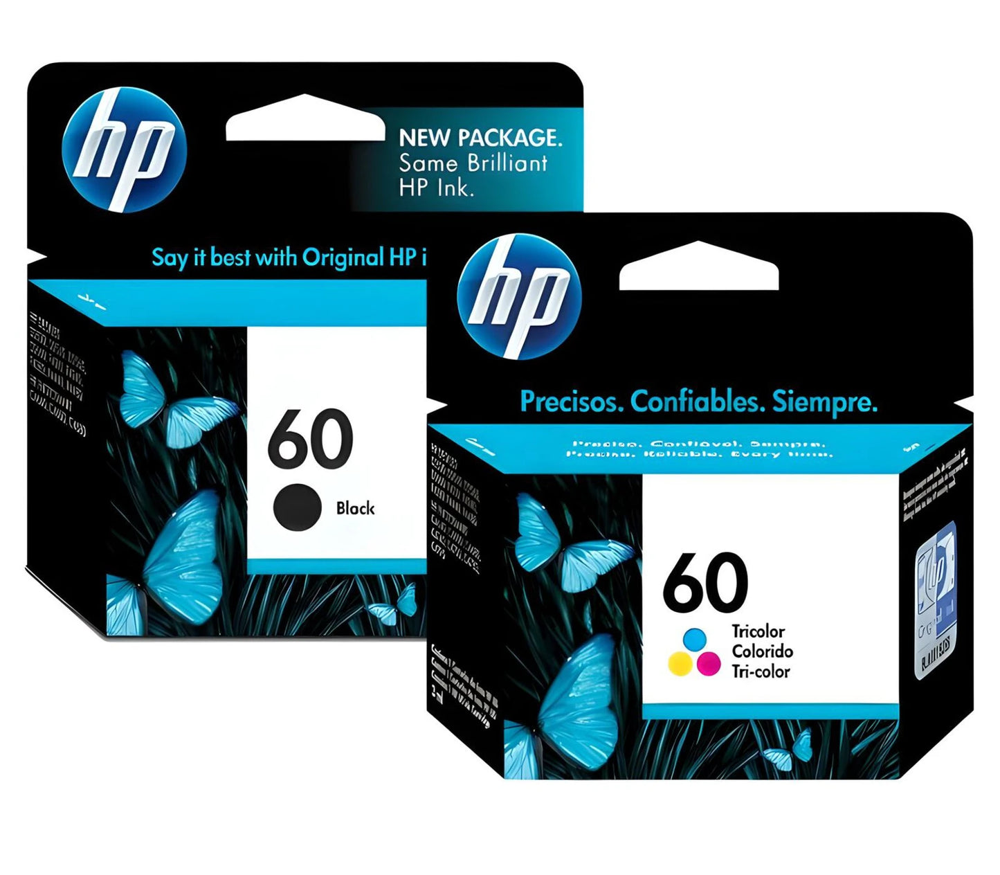 Pack Cartuchos Tinta HP 60 Original – Negro y Tricolor