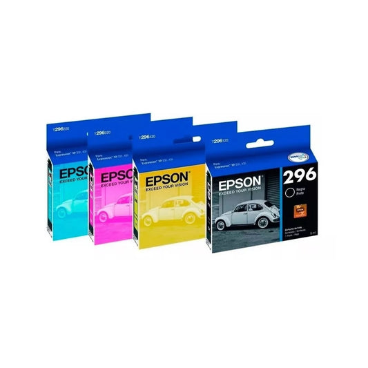 Pack Cartuchos Epson 296 N/M/C/Y