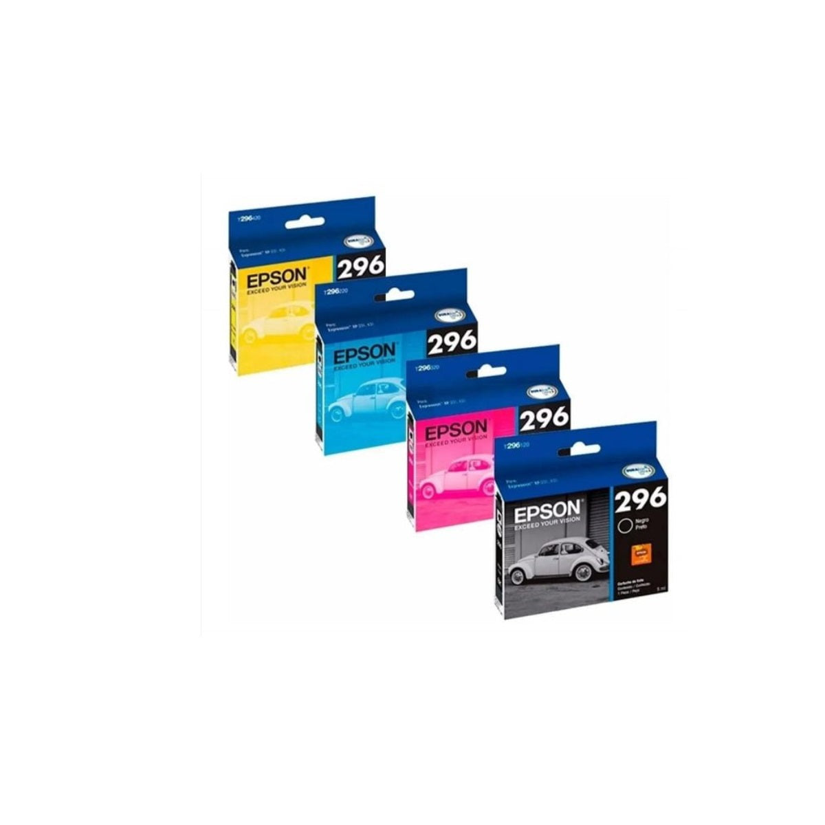 Pack Cartuchos Epson 296 N/M/C/Y