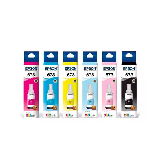 Pack Tintas Epson 673 Original