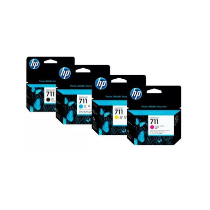 Pack Cartuchos hp 711 Original N/M/C/Y