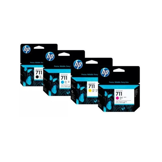 Pack Cartuchos hp 711 Original N/M/C/Y