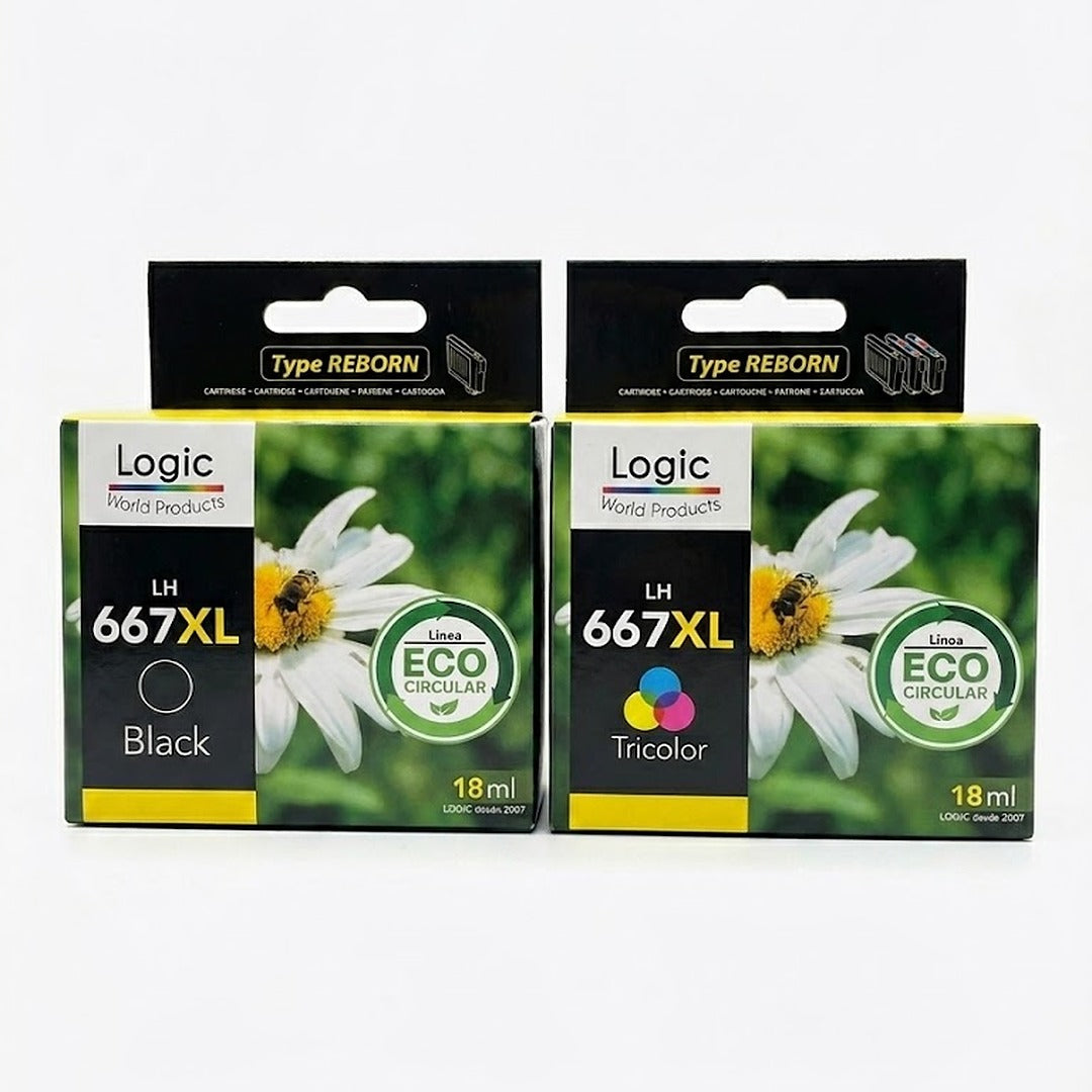 Cartuchos de Tintas Alternativo HP 667xl Pack