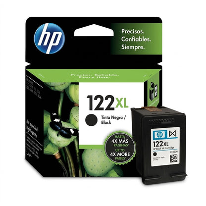 Cartucho Tinta HP 122XL Negro Original – Alto Rendimiento HP