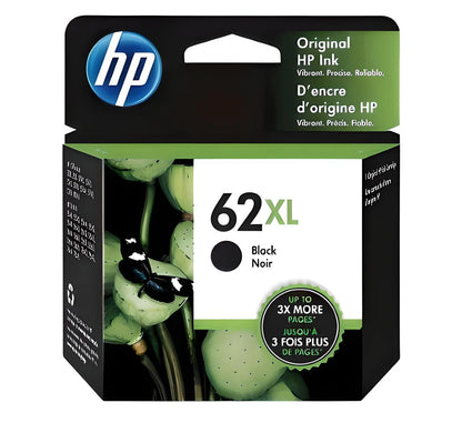 Cartucho de Tinta HP 62XL Negro Original – Alto Rendimiento
