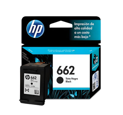 Pack Cartuchos de Tinta HP 662 Negro Original