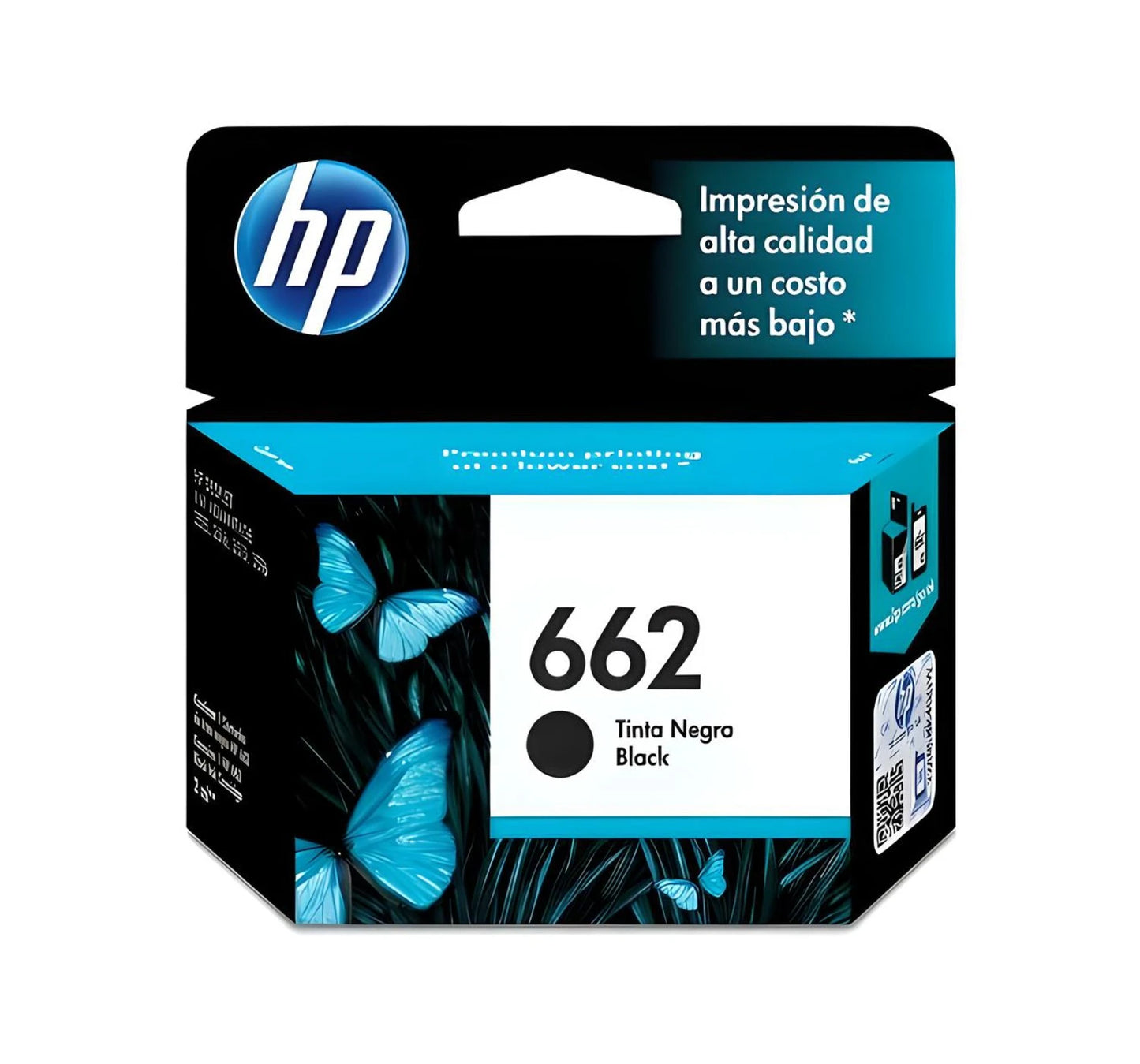 Cartucho de Tinta HP 662 Negro Original