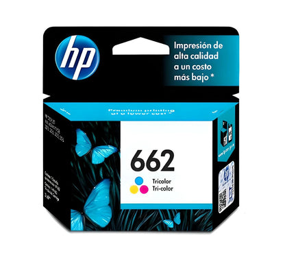 Cartucho de Tinta HP 662 Tricolor Original