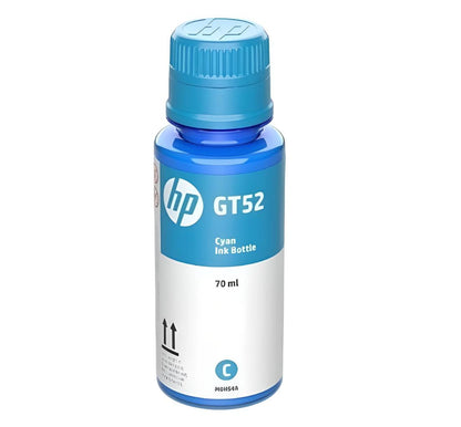 Botella de Tinta HP GT52 Cian Original – Sistema Tanque