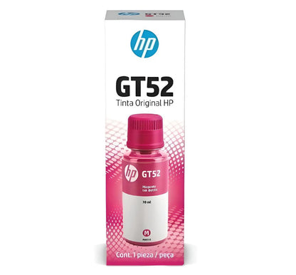 Botella de Tinta HP GT52 Magenta Original – Sistema Tanque