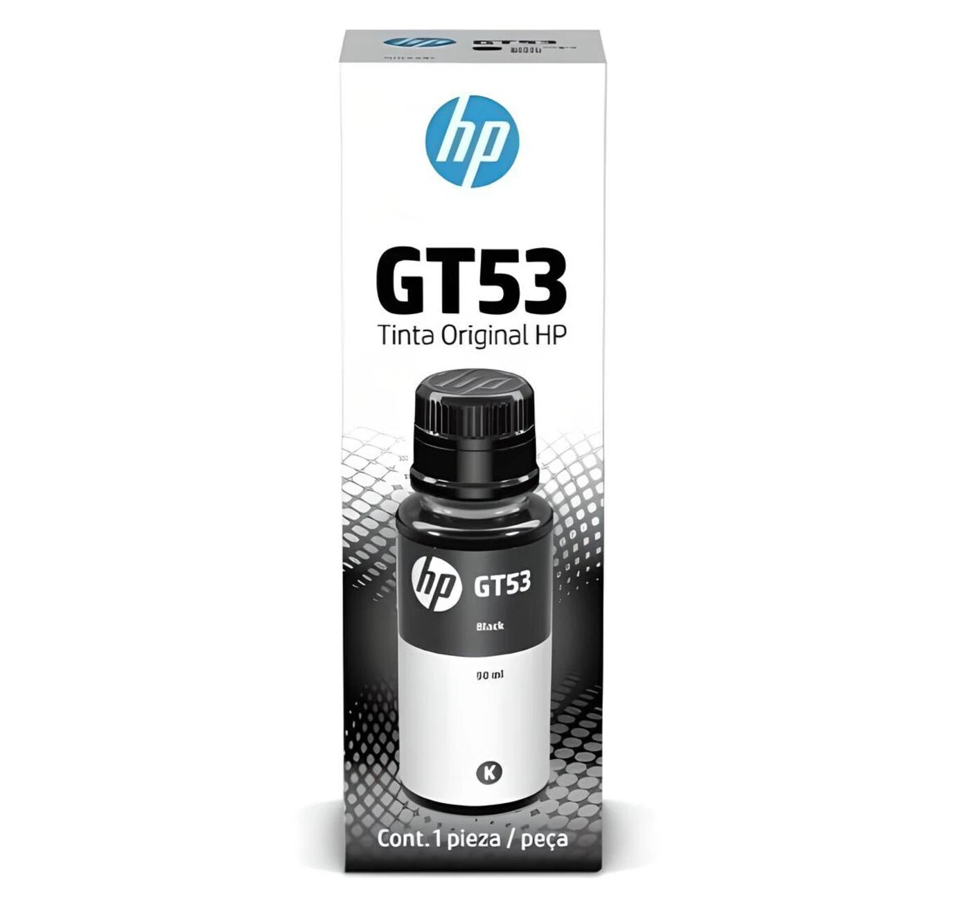Botella de Tinta HP GT53 Negro Original – Sistema Tanque