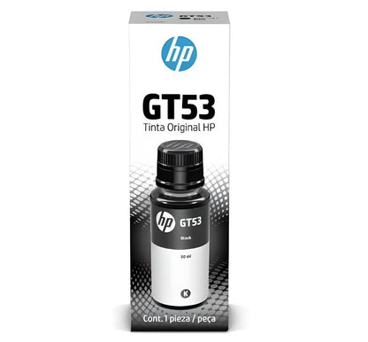 Botella de Tinta HP GT53 Negro Original – Sistema Tanque